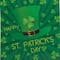 Happy St. Patrick's Day Shamrocks Outdoor Garden Flag